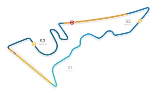 Circuit map: Circuit of the Americas