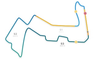 Circuit map: Marina Bay Street Circuit