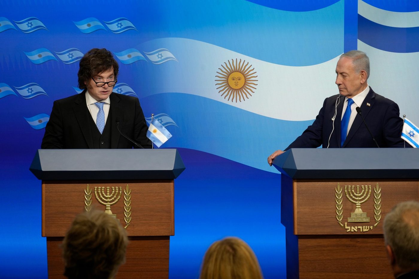 Milei Raises the Malvinas With Netanyahu in His Only Bilateral Meeting at the UN
